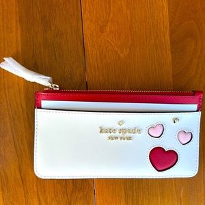 Kate Spade Valentine’s day wallet card holder